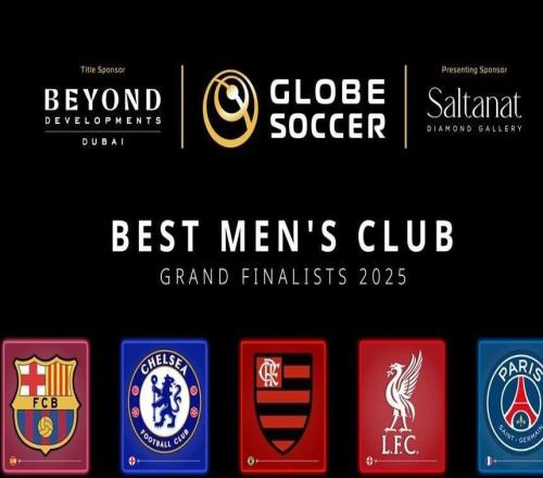 环足奖最佳男足俱乐部最终候选：巴黎、巴萨、蓝军、红军在列