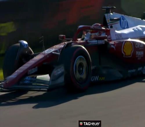 F1意大利二练：诺里斯全场最快，勒克莱尔第2，安东内利退赛