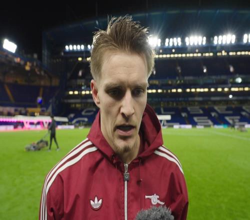 厄德高：梅里诺在禁区内非常危险，他对进球有那种嗅觉