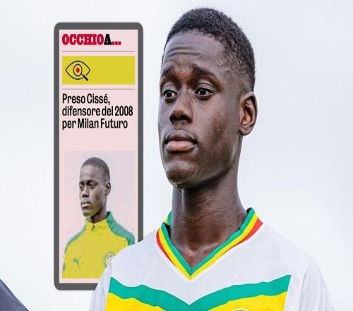 米体：米兰75万欧签下签塞内加尔U17队长马利克西塞