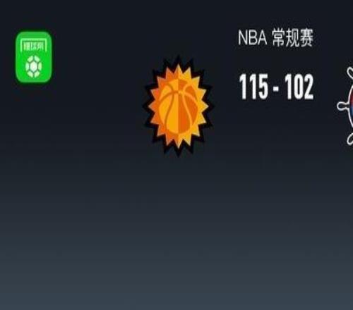 NBA战报：太阳115102快船，杰伦格林29+3+3