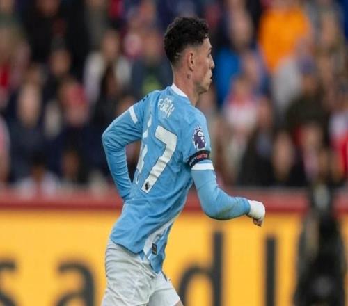 如果今晚出场，福登将成为曼城队史英超200场最年轻球员