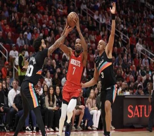 16分大逆转！火箭掀翻西部第二：杜兰特18分7助，探花成奇兵