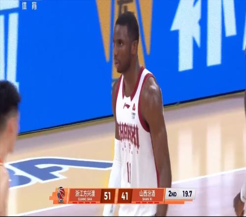 CBA揭幕战！广厦四外援齐发力，张宁原帅0分，潘江五上五下漏短板