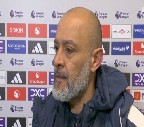 努诺：我们本可以击败曼联，下半场我们给他们制造了很多困难