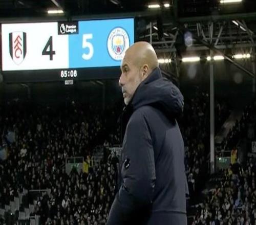 54险胜富勒姆，曼城首次在英超丢4+球的情况下取胜