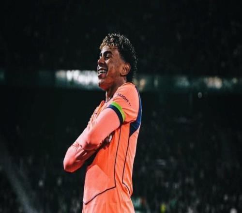 亚马尔本赛季28场13球，距离追平自己上赛季进球数还差5球