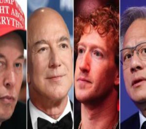 特朗普上任一年美国四位科技大佬财富涨2万亿马斯克财富增长52%领跑