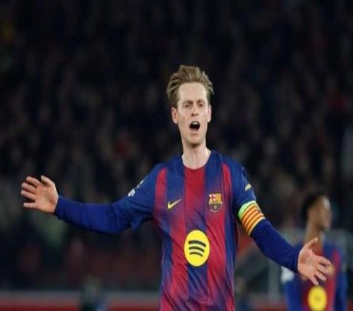 每体：德容今天恢复场地训练，有望赶上欧冠淘汰赛