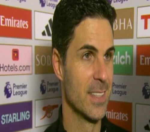 阿尔特塔：英超的竞争非常激烈，我们必须保持住这种势头