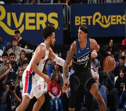 首场下克上！魔术灭活塞总分10坎宁安39+5+4班凯罗23+9