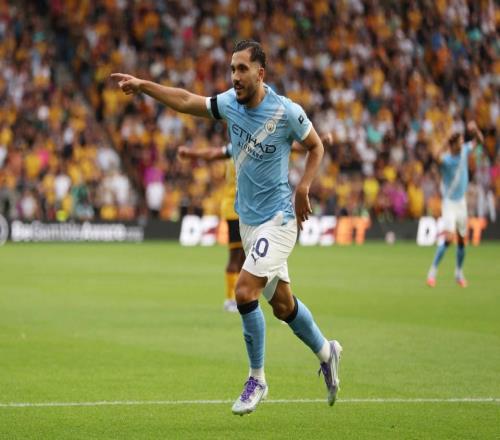 9轮1球7助！曼城新核客战黑猫受关注上一次两队交手助攻梅开二度