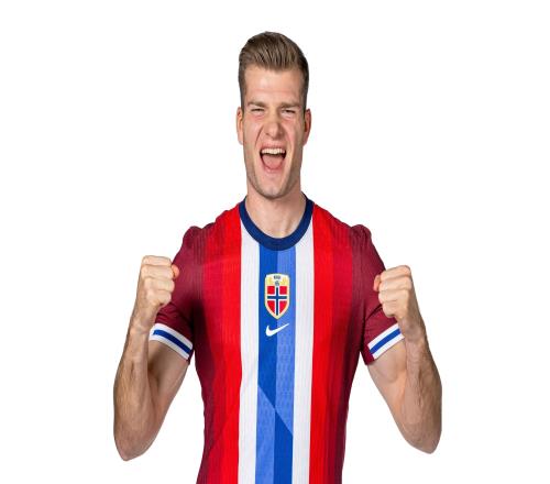 67场26球，瑟洛特升至挪威国家队历史射手榜第三位