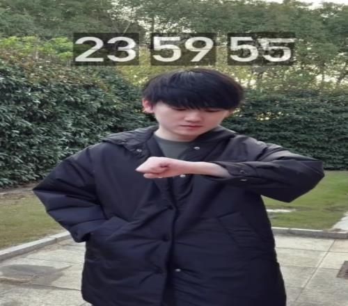 JackeyLove跨年祝福视频：等一下哥们，我说个事儿