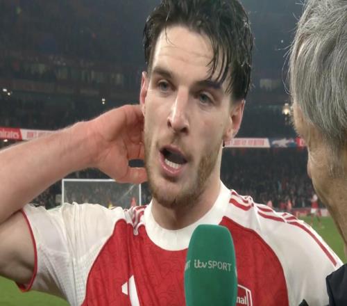 赖斯：切尔西给我们制造了不少麻烦能随枪手闯进决赛太棒了