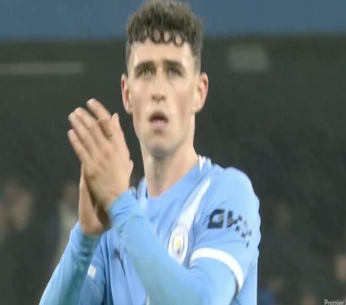 状态火热，福登连续3场英超破门，3场贡献5球1助