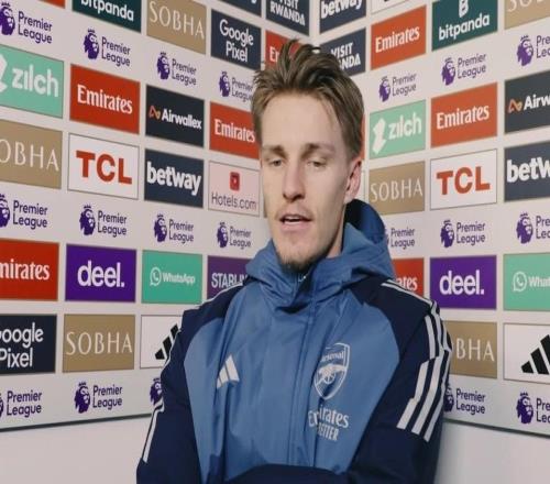 厄德高：我一直在等待这个进球，并且也在非常努力地练习