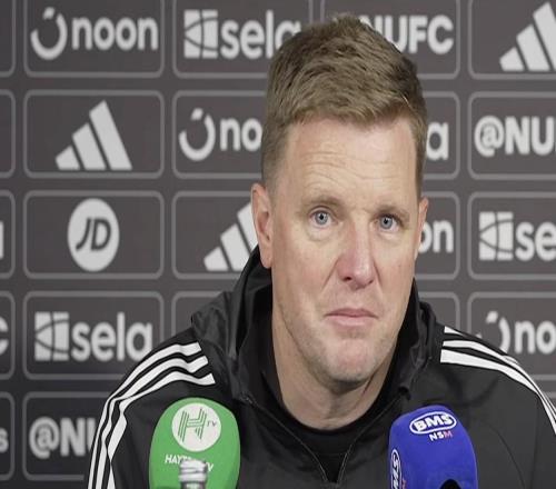 埃迪豪：面对很长时间以来英超最强的球队，我们顶住了压力