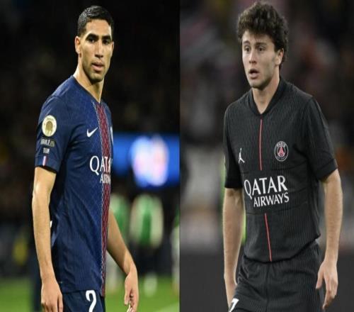 队报：阿什拉夫和若昂内维斯预计将被列入对阵纽卡的大名单