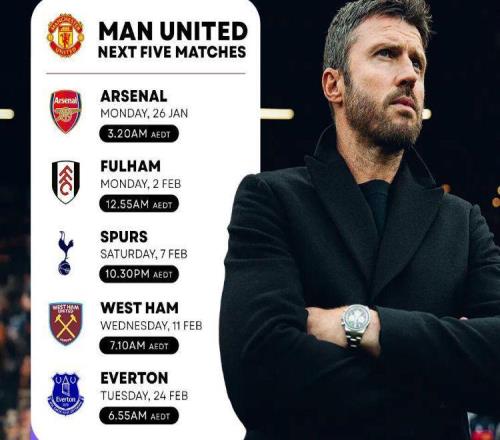 曼联战阿森纳两人伤缺！卡里克欲破不胜魔咒，穿黑衣复制林皇奇迹