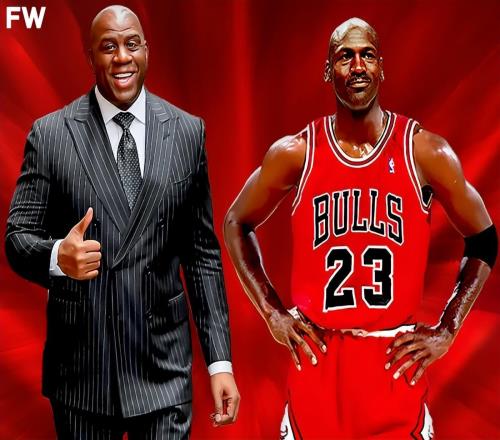 魔术师约翰逊：乔丹是NBA历史最佳球员詹姆斯贾巴尔紧随其后