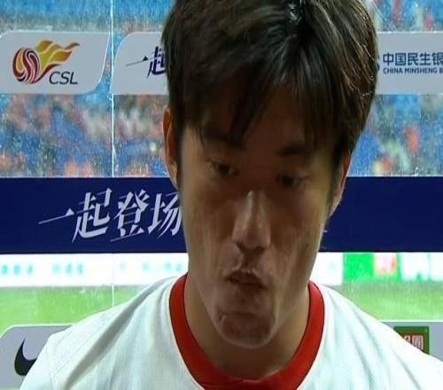 张华晨：其实拿到1分还是可以接受，但最后没有守住比分很可惜