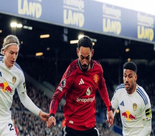 13次，曼联本赛季英超射门中框次数为所有球队最多