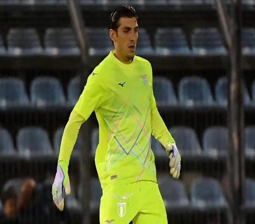 拉齐奥官方：门将曼达斯租借加盟伯恩茅斯，含选择买断条款