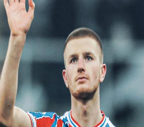 超越奥利塞，亚当沃顿成为水晶宫队史英超首发50次最年轻球员