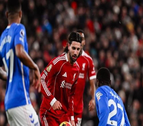 自2023年2月以来，利物浦首次连续4场英超上半场没进球