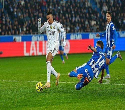 皇马21阿拉维斯姆巴佩破门罗德里戈建功