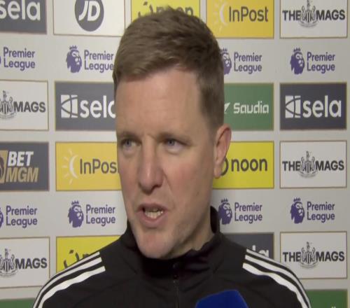 埃迪豪：对方后卫完全没盯球，我想点球判罚大概是正确的