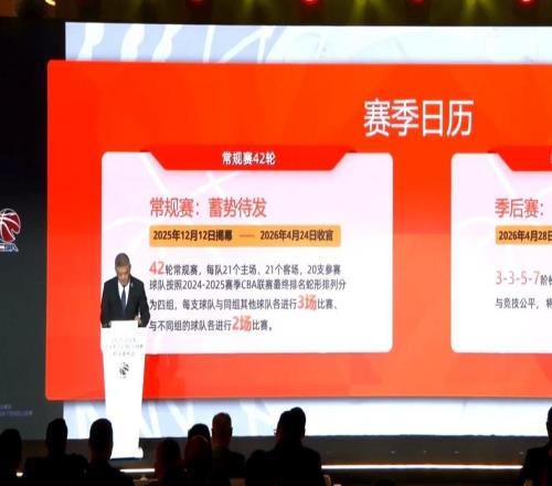官方：CBA新赛季12月12日揭幕，最晚明年6月14日结束