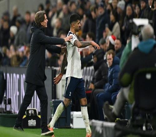 罗梅罗在英超3次被红牌罚下，为热刺队史第二多