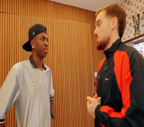 维尼修斯：本泽马教会我很多此前经常私聊姆巴佩让他来皇马