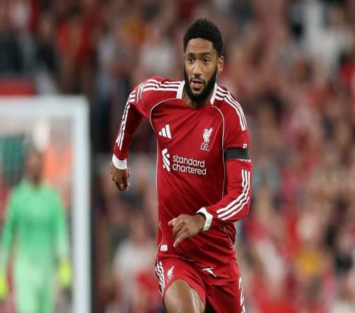 里程碑，乔戈麦斯迎来利物浦生涯第250次出场，还未收获进球