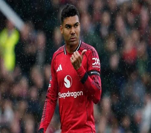 曼联官方：卡塞米罗联赛五黄停赛，将无缘对阵维拉的比赛