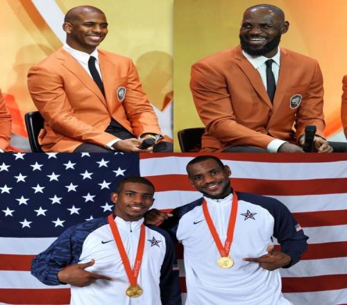 来自NBA官方的赞美！老詹&CP3已进名人堂但依旧还是现役球员！