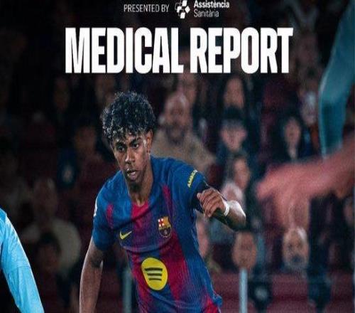 巴萨官方伤情通告