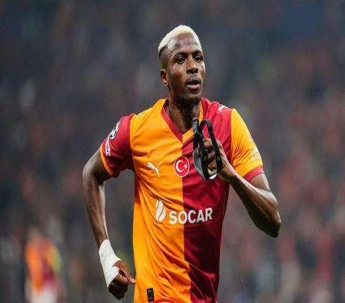 开场3分钟破门，奥斯梅恩为加拉塔萨雷打进欧冠队史最快进球