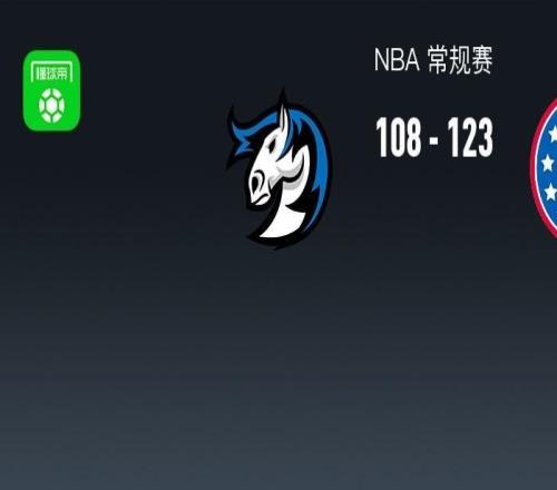 NBA战报：76人123108独行侠，马克西34+8+10