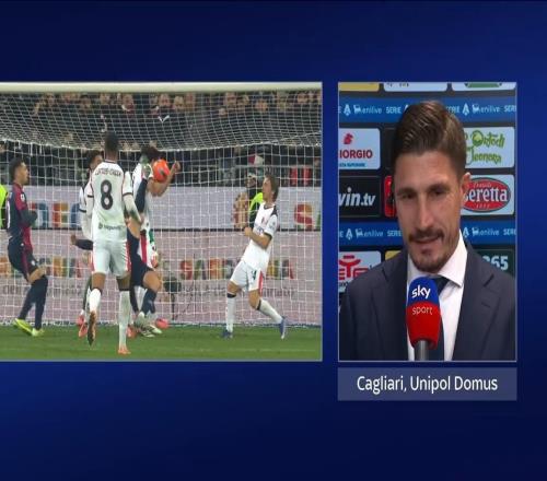 卡利亚里主帅：我不喜欢评价裁判，但里奇手球本来就不是点球