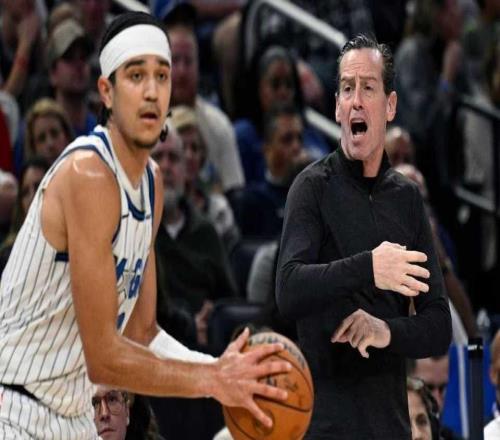 骑士送魔术3连败：米切尔36+9末节17分班凯罗27分贝恩20分