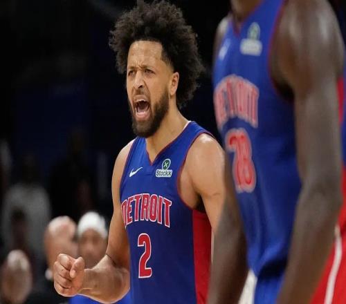 布伦森25分带不动1板唐斯，坎宁安29+13，榜首大战活塞大胜尼克斯