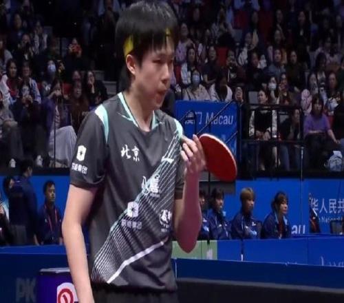 王楚钦43战胜黄镇廷，晋级全运会男单八强将对阵林高远