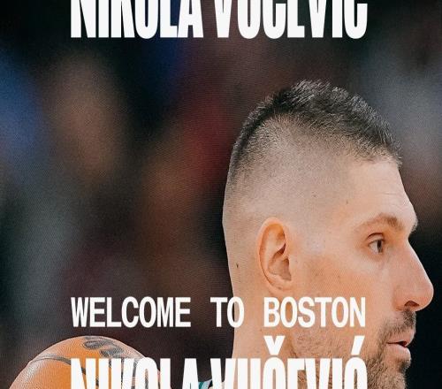 官方：凯尔特人通过交易得到武切维奇，送走安芬尼西蒙斯