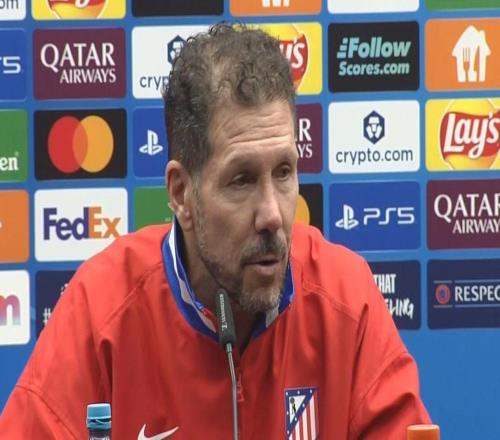 西蒙尼：球员们始终带着动力上场我们对巴埃纳有更高期待