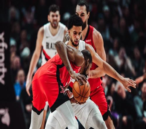 爆冷！杜兰特无缘绝杀，空砍37分，火箭惜败开拓者，杨瀚森有进步