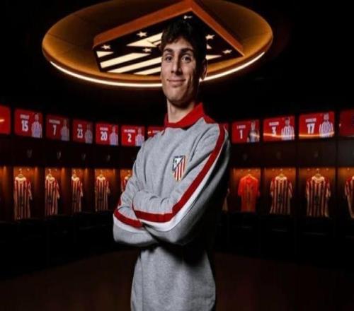 门多萨：为马竞效力是儿时梦想，身边队友小时候在电视上看过