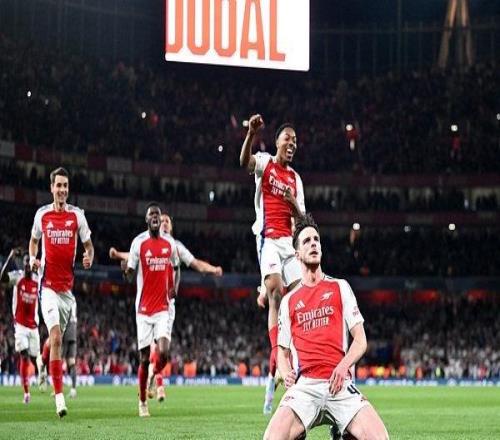 埃泽世界波赖斯破门阿森纳总比分31晋级八强